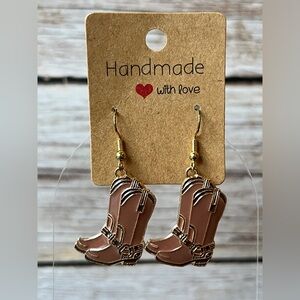 Cowgirl Boots Earrings